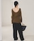 Softy boucle cotton ニット