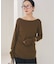 Softy boucle cotton ニット
