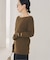 Softy boucle cotton ニット
