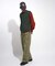 クラフトステッチ ニットスタジャン / Craft-stitched Stadium Knit Jacket