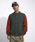 クラフトステッチ ニットスタジャン / Craft-stitched Stadium Knit Jacket