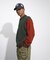 クラフトステッチ ニットスタジャン / Craft-stitched Stadium Knit Jacket