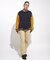 クラフトステッチ ニットスタジャン / Craft-stitched Stadium Knit Jacket
