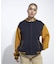 クラフトステッチ ニットスタジャン / Craft-stitched Stadium Knit Jacket