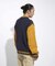 クラフトステッチ ニットスタジャン / Craft-stitched Stadium Knit Jacket