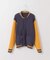 クラフトステッチ ニットスタジャン / Craft-stitched Stadium Knit Jacket