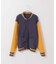 クラフトステッチ ニットスタジャン / Craft-stitched Stadium Knit Jacket