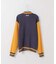 クラフトステッチ ニットスタジャン / Craft-stitched Stadium Knit Jacket