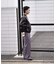フェイクレザー スタンドブルゾン /  FAUX LEATHER STAND BLOUSON