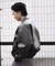 フェイクレザー スタンドブルゾン /  FAUX LEATHER STAND BLOUSON