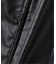 フェイクレザー スタンドブルゾン /  FAUX LEATHER STAND BLOUSON