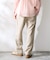 ヨーロッパリネン100% イージーパンツ