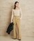 Noil silk Square ニット