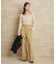Noil silk Square ニット