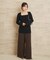 Noil silk Square ニット