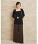 Noil silk Square ニット