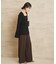 Noil silk Square ニット
