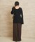 Noil silk Square ニット