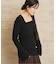 Noil silk Square ニット