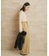 Noil silk Square ニット
