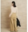 Noil silk Square ニット
