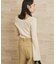 Noil silk Square ニット