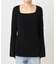 Noil silk Square ニット