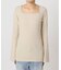 Noil silk Square ニット