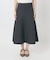 《セットアップ対応》スムースフレアニットスカート