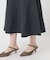 《セットアップ対応》スムースフレアニットスカート