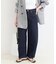 《追加9》ウォッシャブル / DU JOUR / デュ ジュール BARREL BAGGY JEAN