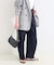 《追加9》ウォッシャブル / DU JOUR / デュ ジュール BARREL BAGGY JEAN