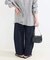 《追加9》ウォッシャブル / DU JOUR / デュ ジュール BARREL BAGGY JEAN