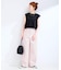 《追加9》ウォッシャブル / DU JOUR / デュ ジュール BARREL BAGGY JEAN