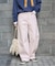 《追加9》ウォッシャブル / DU JOUR / デュ ジュール BARREL BAGGY JEAN
