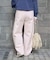 《追加9》ウォッシャブル / DU JOUR / デュ ジュール BARREL BAGGY JEAN