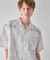 OSKR / オーエスケーアール Open Collar Graphic Print S/S Shirt