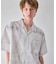OSKR / オーエスケーアール Open Collar Graphic Print S/S Shirt
