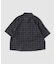 OSKR / オーエスケーアール Ombre Sheer Check S/S Shirt