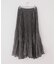 シアーチェックプリーツスカート