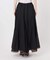 ウォッシャブル / コットンレーヨンボイルマチ入りスカート