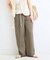 《追加5》手洗い可 / セルロースワイドパンツ