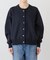 WASHABLE TEXBRID スナップカーディガン