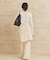 organic linen 混 ニットパンツ