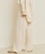 organic linen 混 ニットパンツ