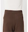 organic linen 混 ニットパンツ