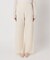 organic linen 混 ニットパンツ