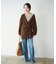 organic linen 混 カーディガン