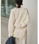 organic linen 混 カーディガン