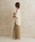 organic linen 混 カーディガン